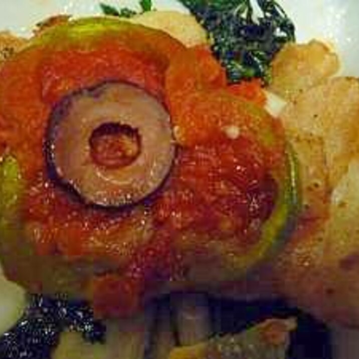 あっさり鱈のボリュームソテーwith トマトソース